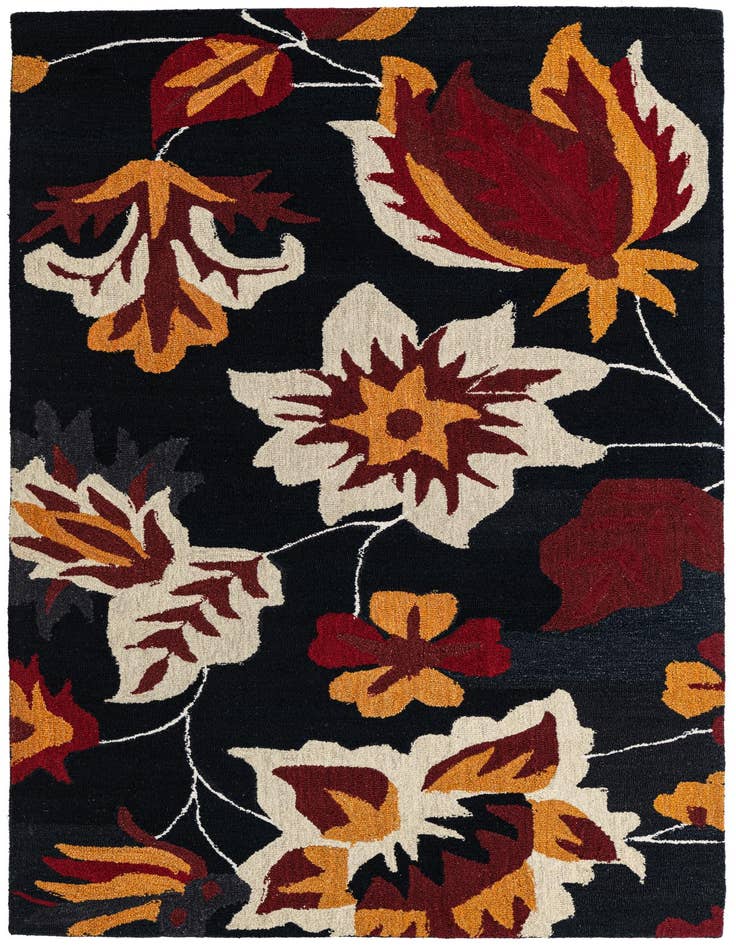 Detail image of 5' 1 x 8' Luna Rug