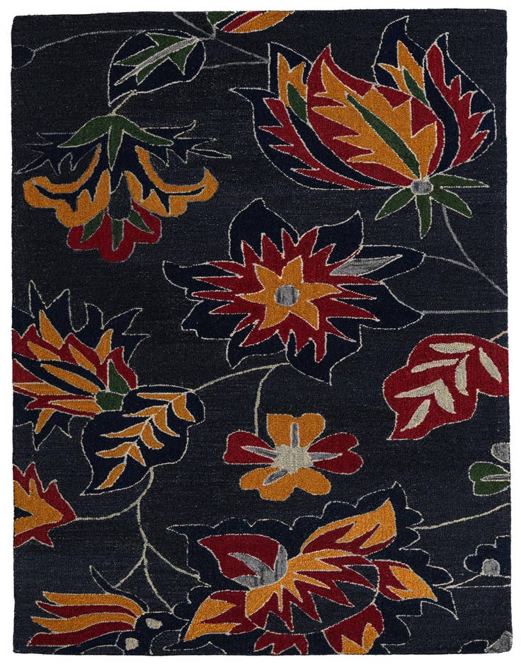 Detail image of 5' 1 x 8' 1 Luna Rug