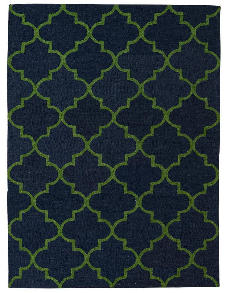 Detail image of 5' 2 x 7' 6 Luna Wool Rug