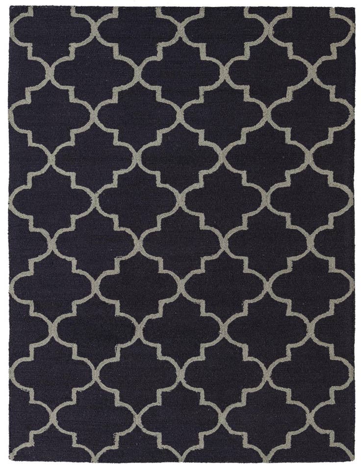 Detail image of 5' 1 x 8' Luna Wool Rug