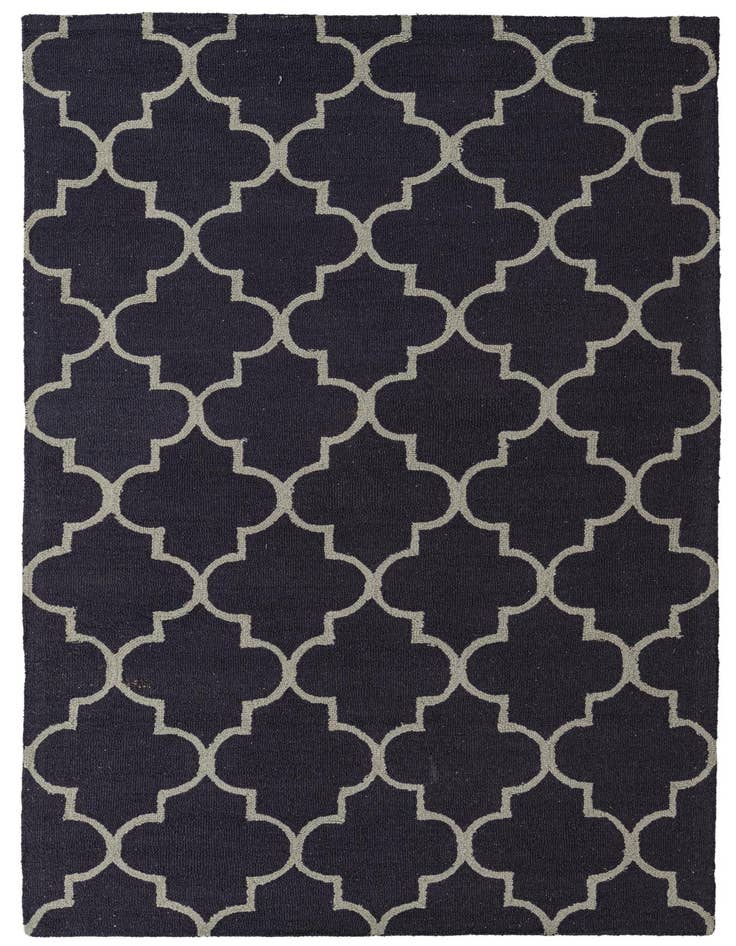 Detail image of 5' 1 x 8' Luna Wool Rug