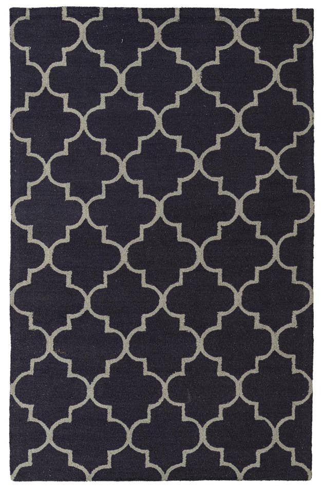 Detail image of 5' 1 x 8' Luna Wool Rug