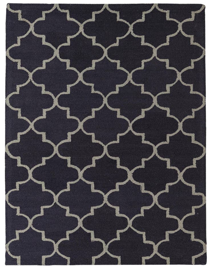 Detail image of 5' 1 x 8' Luna Wool Rug