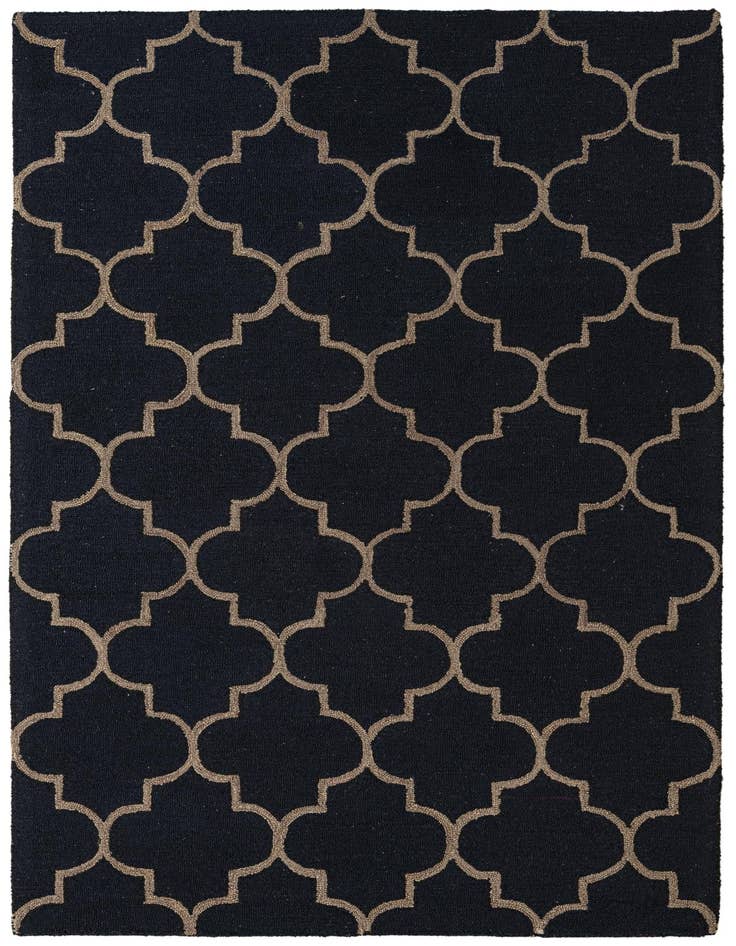 Detail image of 5' 1 x 8' Luna Wool Rug