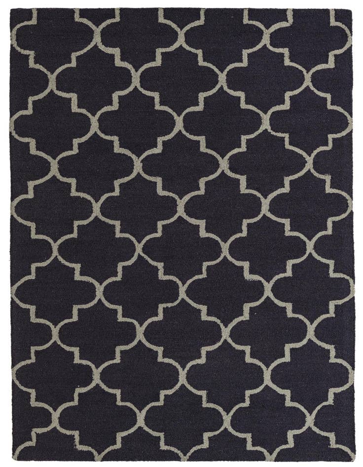Detail image of 5' x 8' Luna Wool Rug