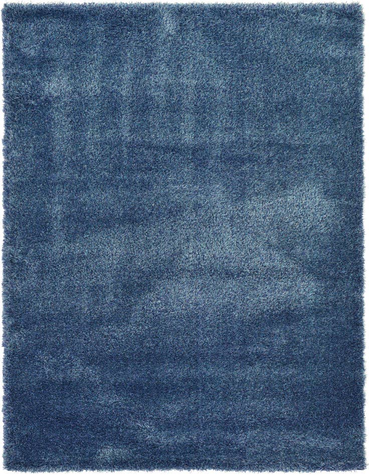 Detail image of 6' x 9' Luxe Solid Shag Rug