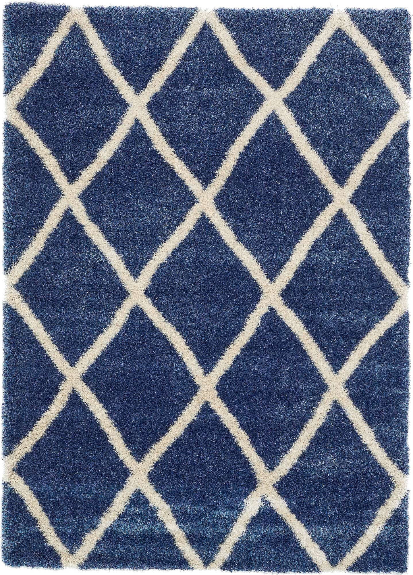 7' x 10' Luxe Trellis Shag Rug