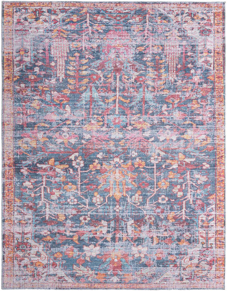 Detail image of 7' 3 x 10' Washable Maahru Rug