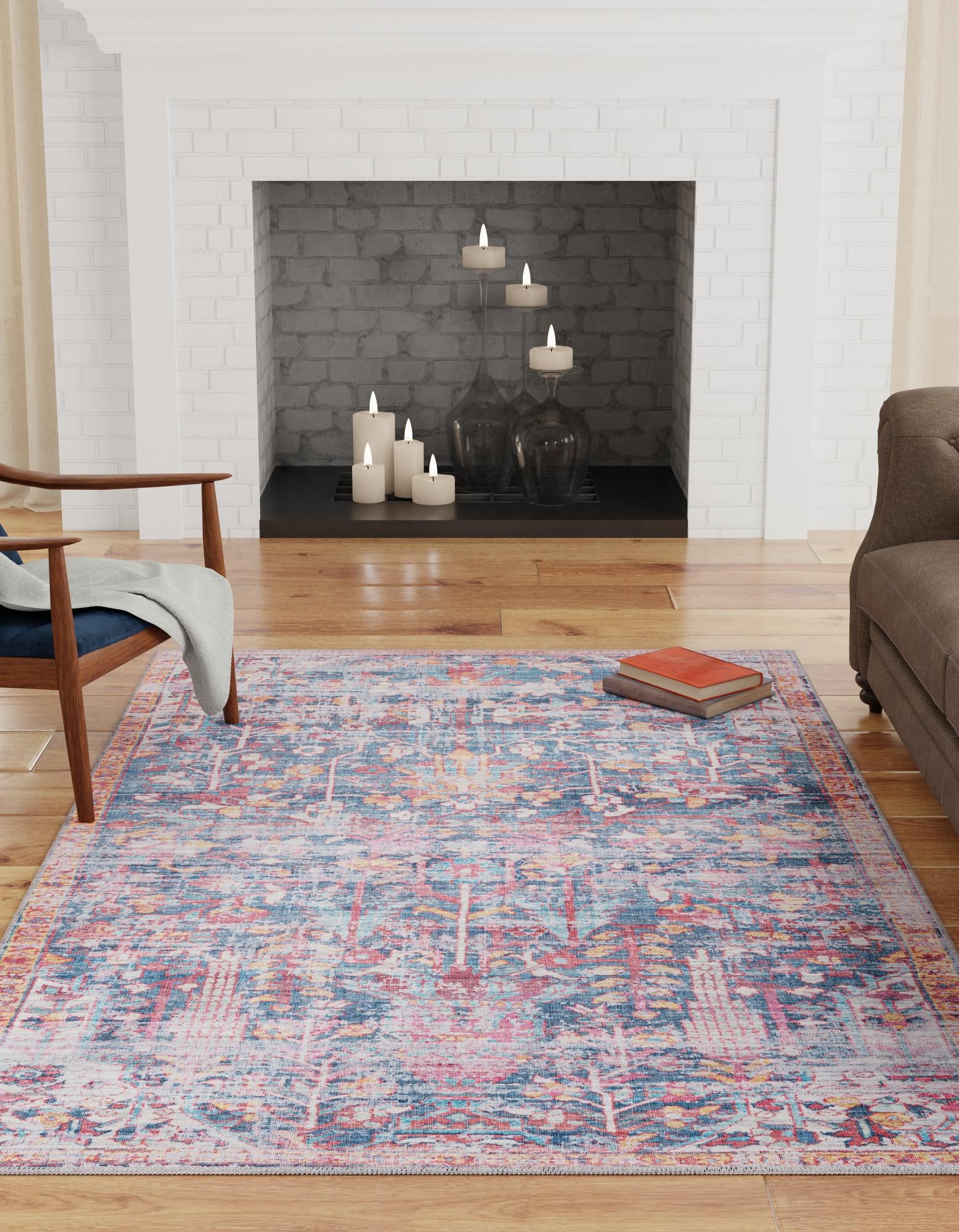 7' 10 x 10' Washable Maahru Rug