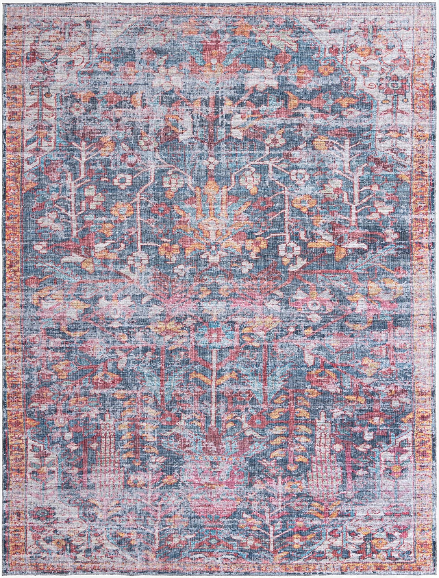 9' 2 x 12'  Washable Maahru Rug