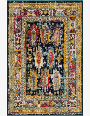 Navy Blue Madeline Rug