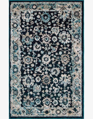 Navy Blue Madeline Rug