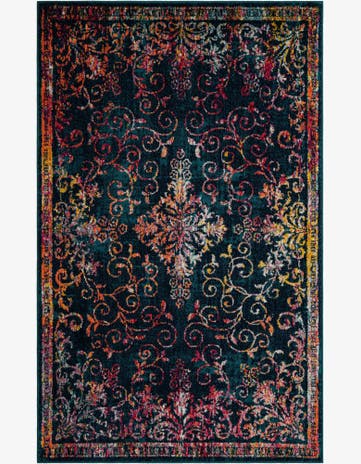 Navy Blue Madeline Rug