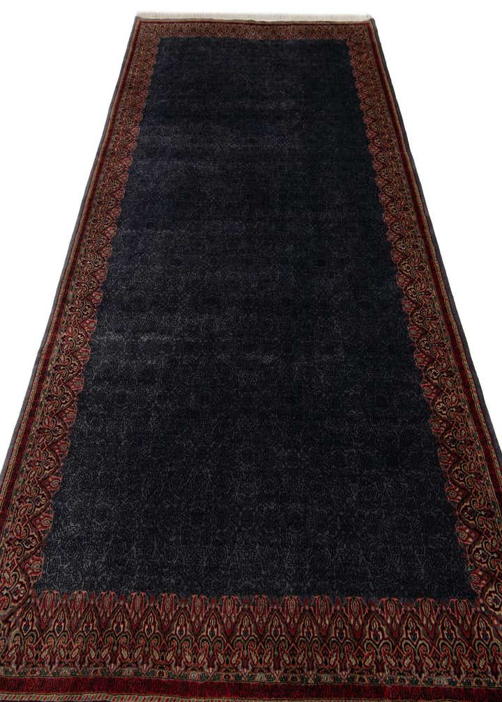 6' 7 x 10' Hand Knotted Mahal Wool Rug