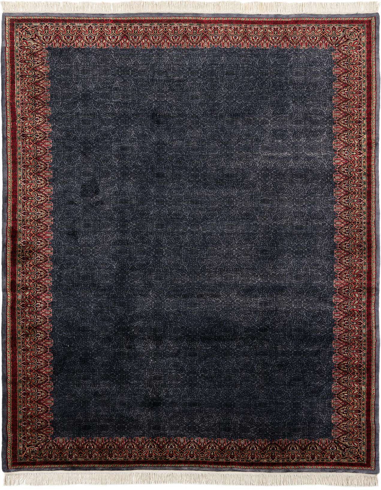 6' 7 x 10' Hand Knotted Mahal Wool Rug