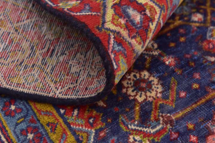 6' 10 x 9' 10 Hand Knotted Mahal Persian Wool Rug