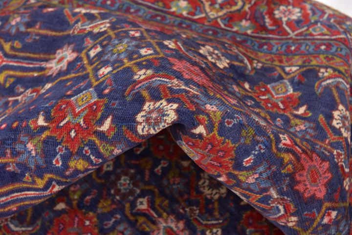 6' 10 x 9' 10 Hand Knotted Mahal Persian Wool Rug