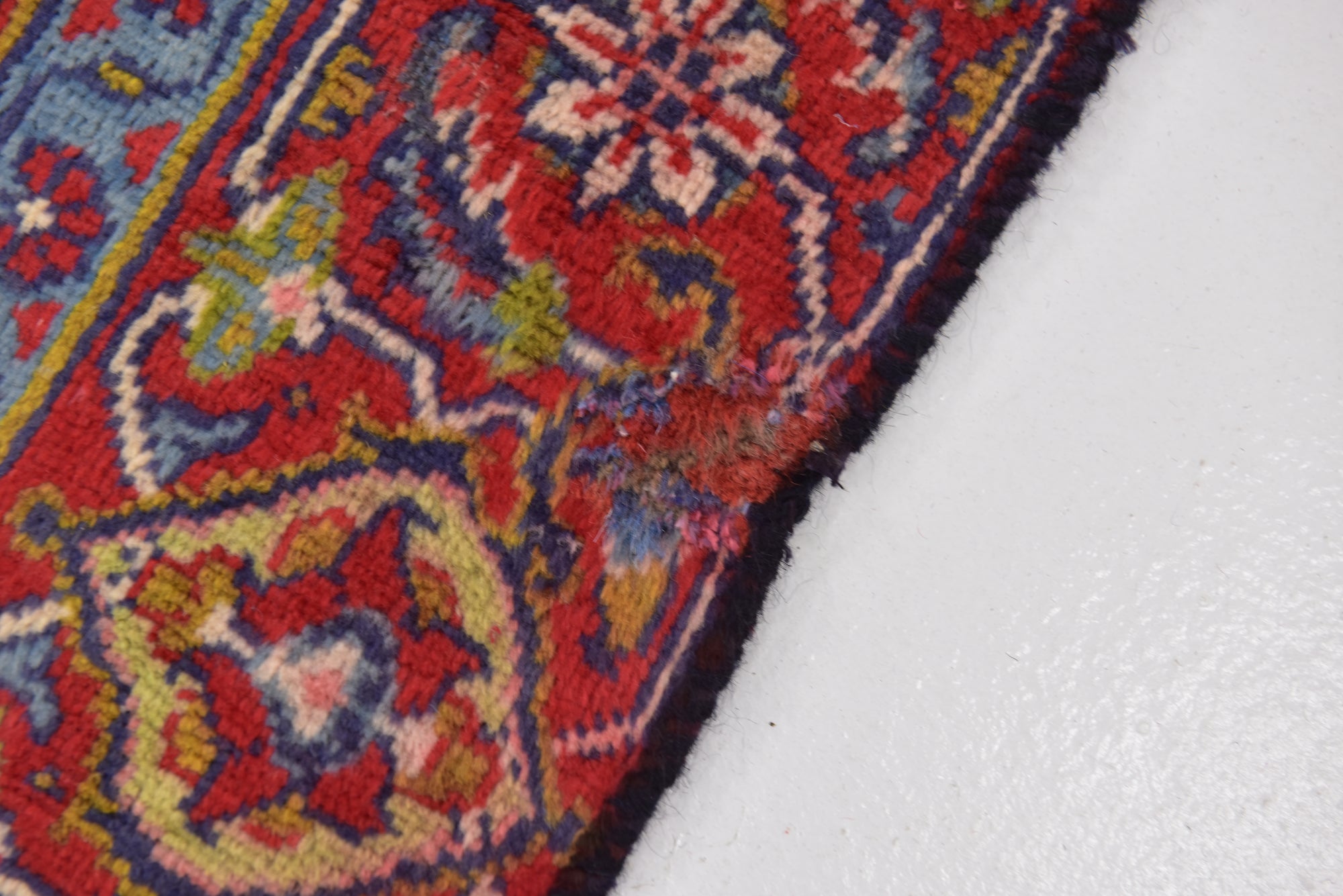 6' 10 x 9' 10 Hand Knotted Mahal Persian Wool Rug