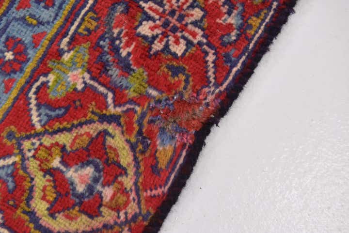 6' 10 x 9' 10 Hand Knotted Mahal Persian Wool Rug