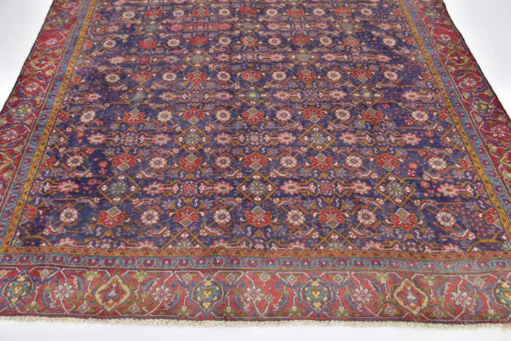 6' 10 x 9' 10 Hand Knotted Mahal Persian Wool Rug