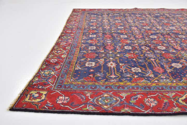 6' 10 x 9' 10 Hand Knotted Mahal Persian Wool Rug