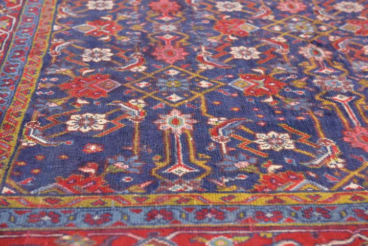 6' 10 x 9' 10 Hand Knotted Mahal Persian Wool Rug
