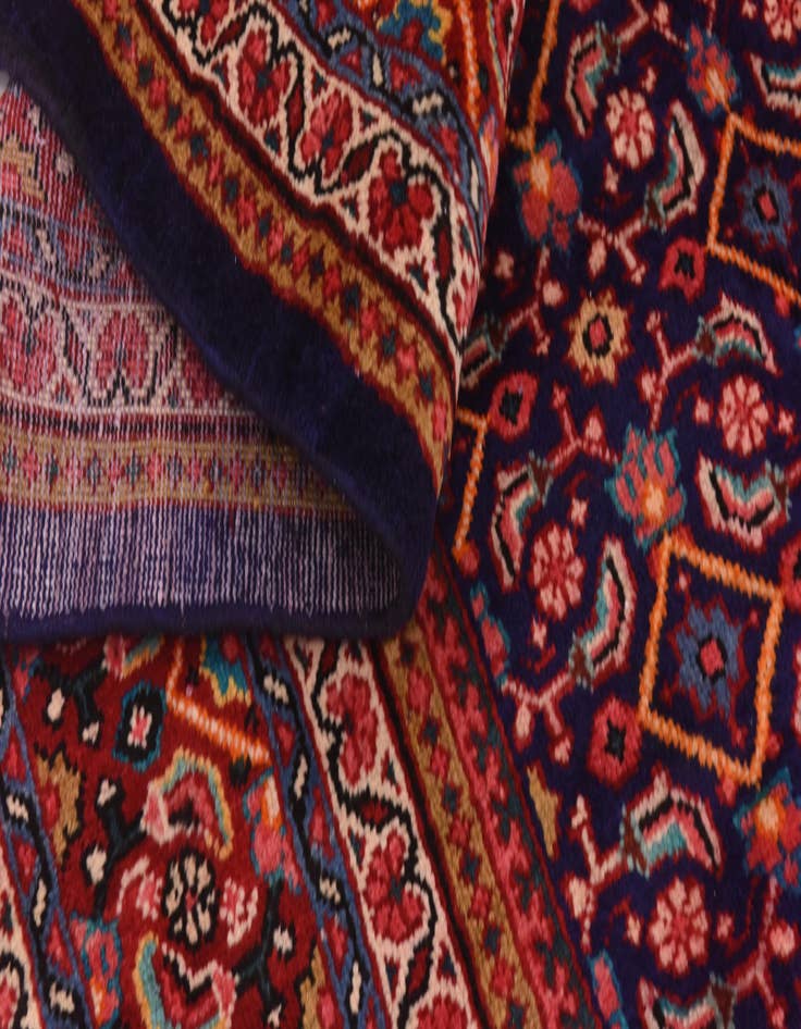 Detail image of 9' 7 x 13'  Hand Knotted Mahal Persian Wool Rug