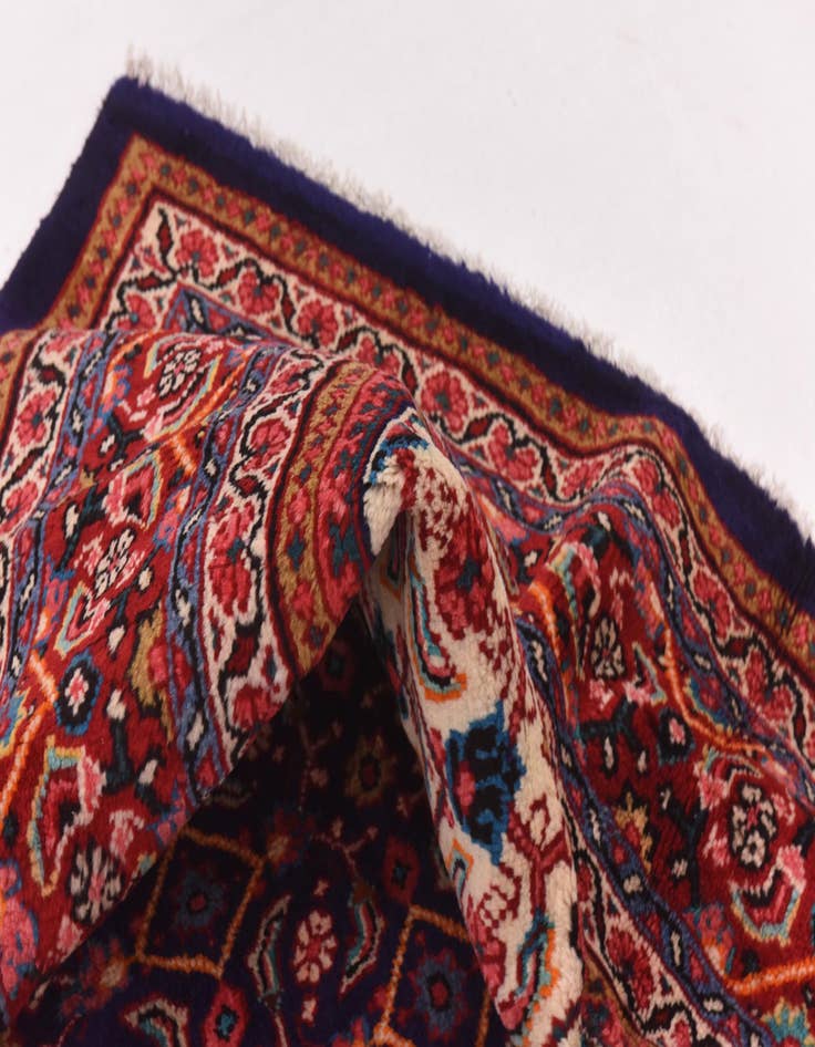 Detail image of 9' 7 x 13'  Hand Knotted Mahal Persian Wool Rug