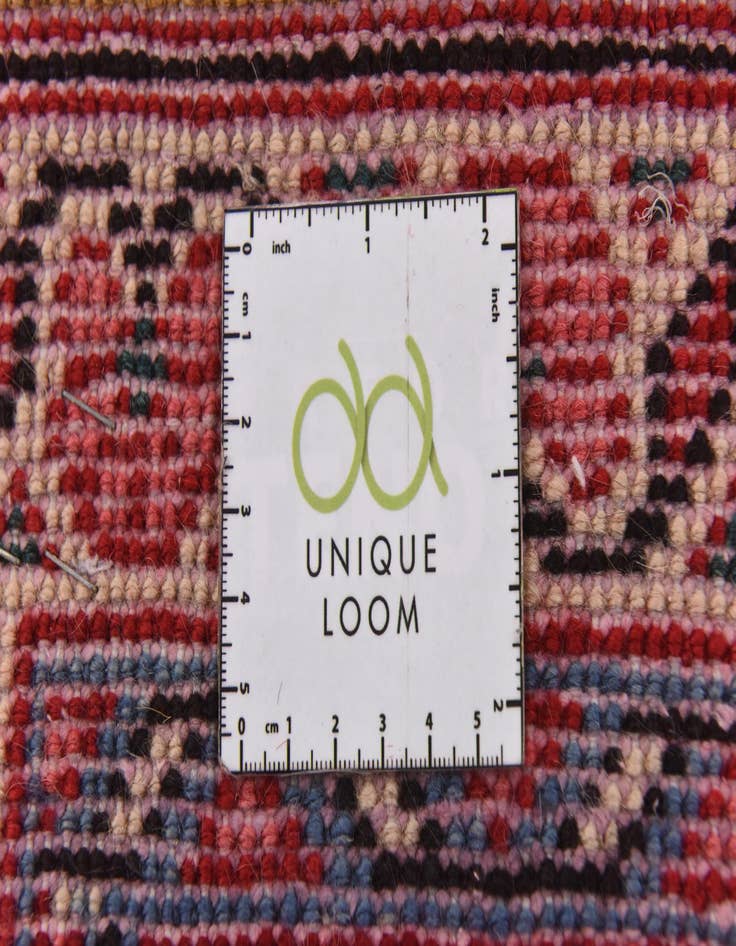 Detail image of 9' 7 x 13'  Hand Knotted Mahal Persian Wool Rug