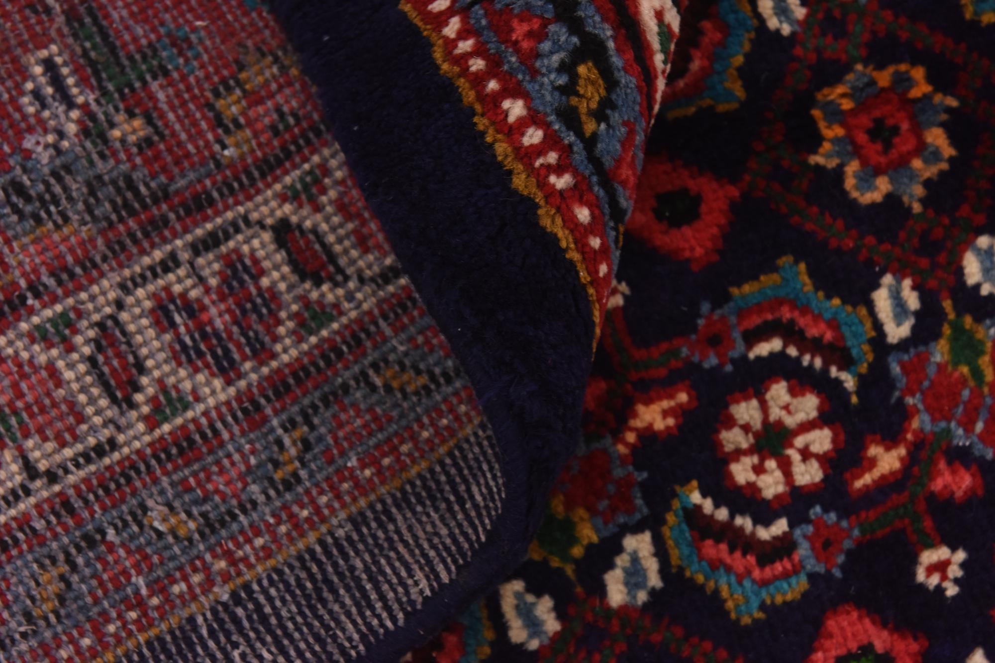 9' 8 x 13' Hand Knotted Mahal Persian Wool Rug