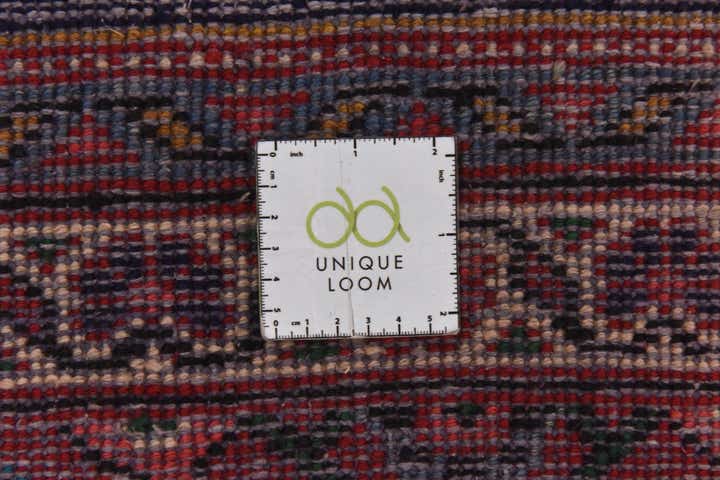 9' 8 x 13' Hand Knotted Mahal Persian Wool Rug