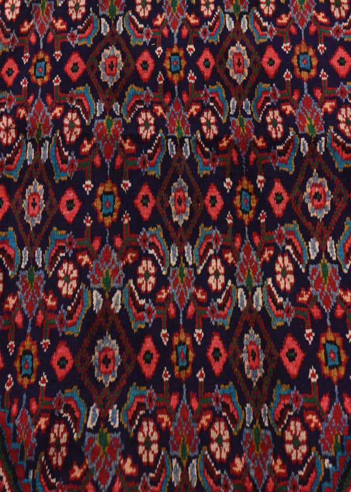 9' 8 x 13' Hand Knotted Mahal Persian Wool Rug