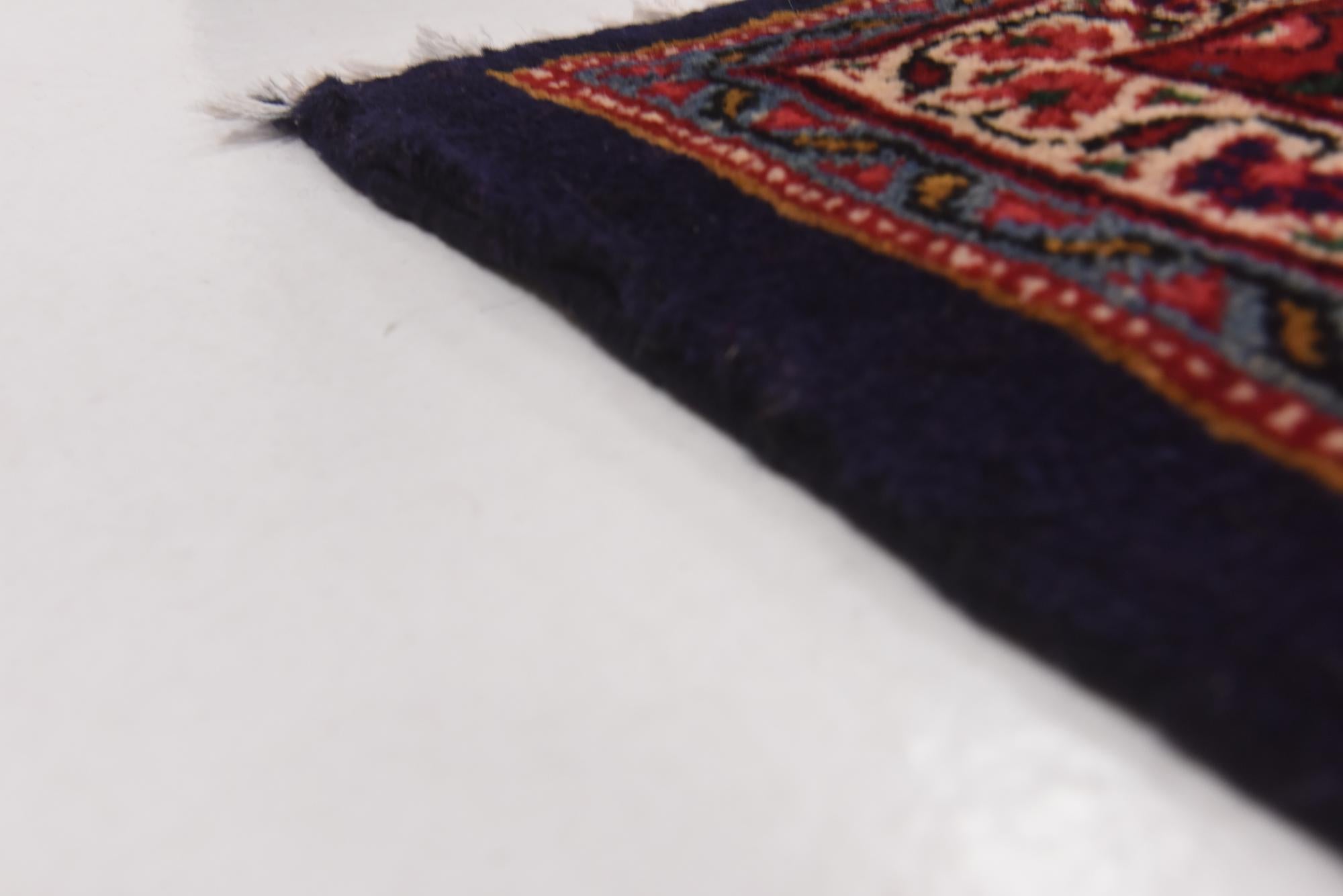 9' 8 x 13' Hand Knotted Mahal Persian Wool Rug