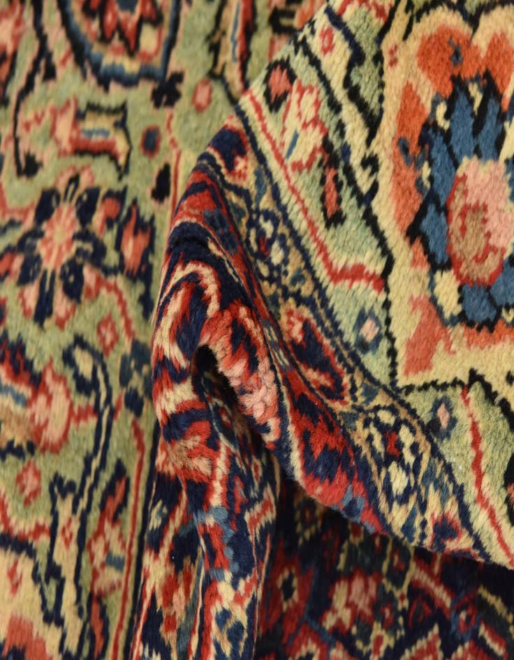 Detail image of 7' x 10' 2 Hand Knotted Mahal Persian Wool Rug