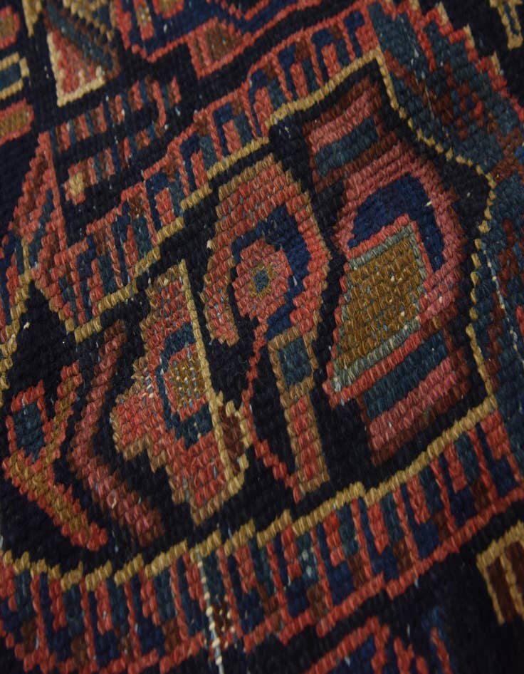 Detail image of 4' 4 x 6' 4  Hand Knotted Malayer Persian Wool Rug