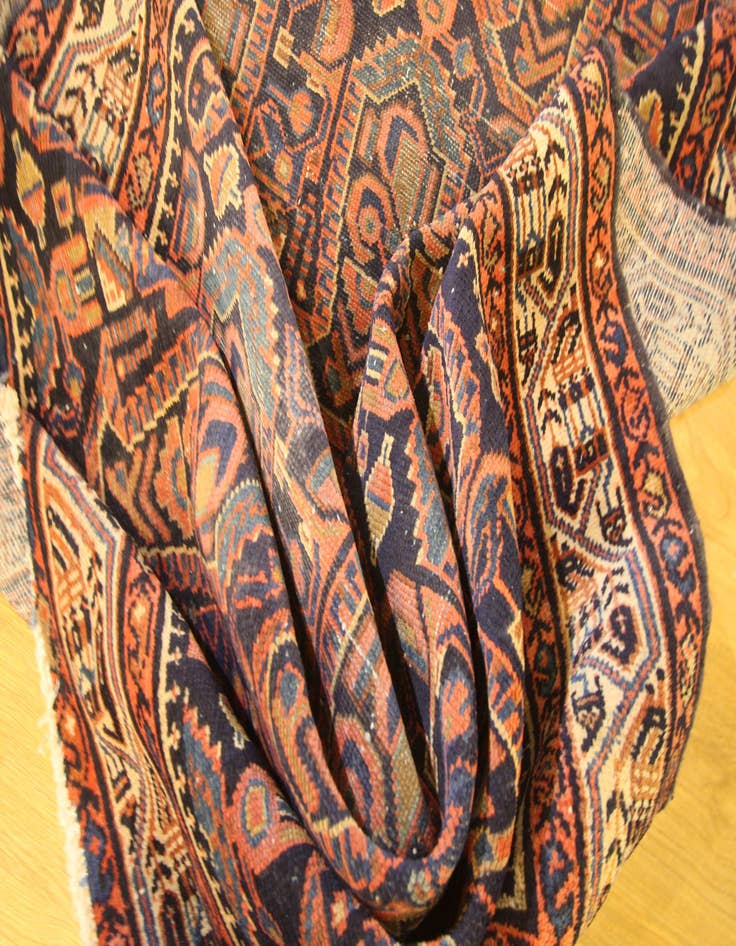 Detail image of 4' 4 x 6' 4  Hand Knotted Malayer Persian Wool Rug