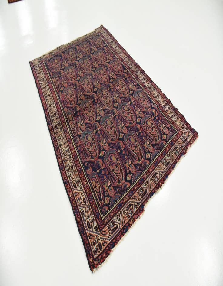 Detail image of 4' 4 x 6' 4  Hand Knotted Malayer Persian Wool Rug