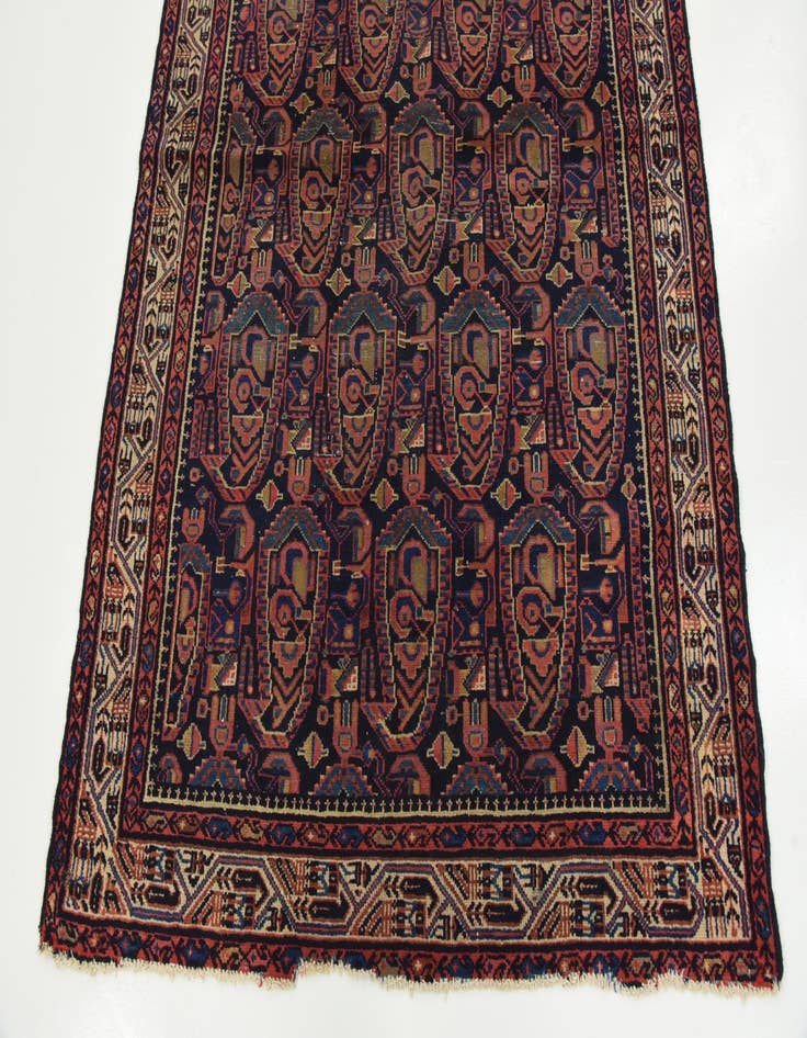 Detail image of 4' 4 x 6' 4  Hand Knotted Malayer Persian Wool Rug