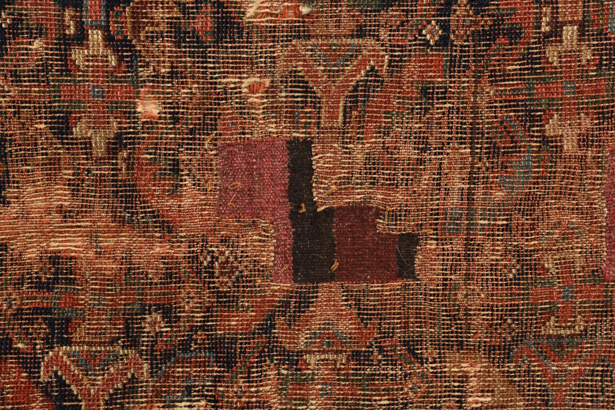 4' 3 x 5' 7 Hand Knotted Malayer Persian Wool Rug
