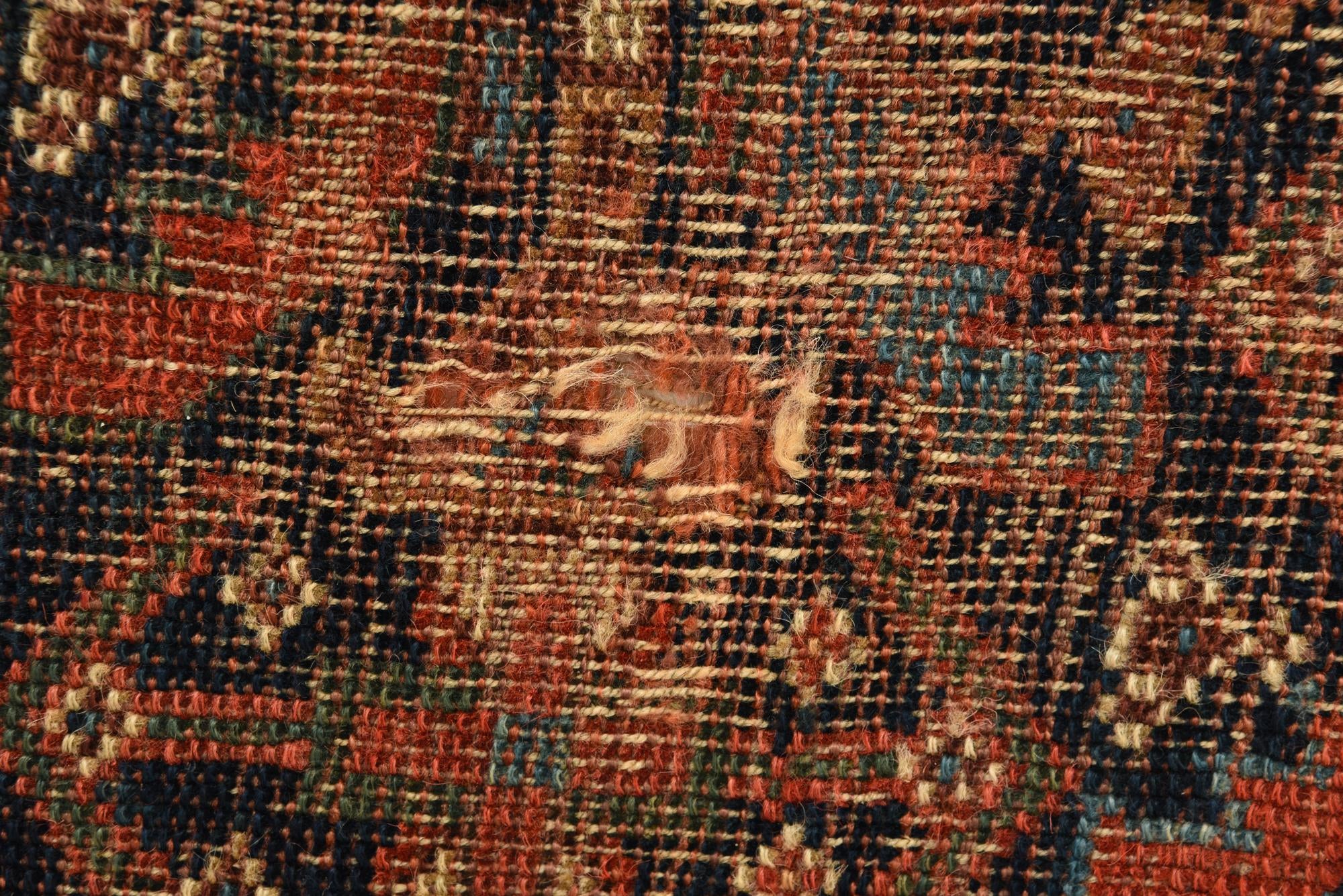 4' 3 x 5' 7 Hand Knotted Malayer Persian Wool Rug