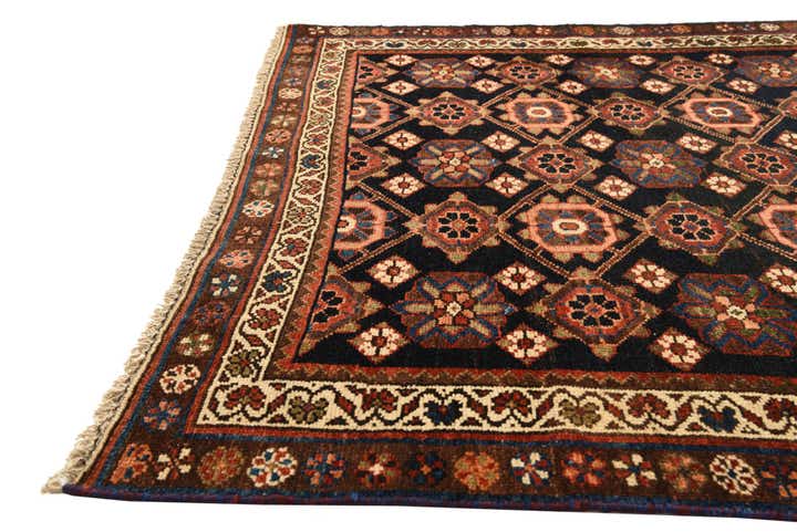 4' x 6' Hand Knotted Malayer Persian Wool Rug