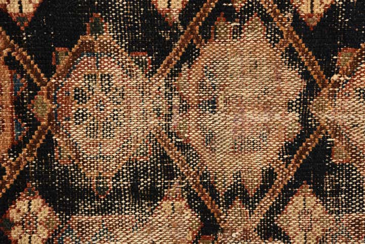 4' x 6' Hand Knotted Malayer Persian Wool Rug