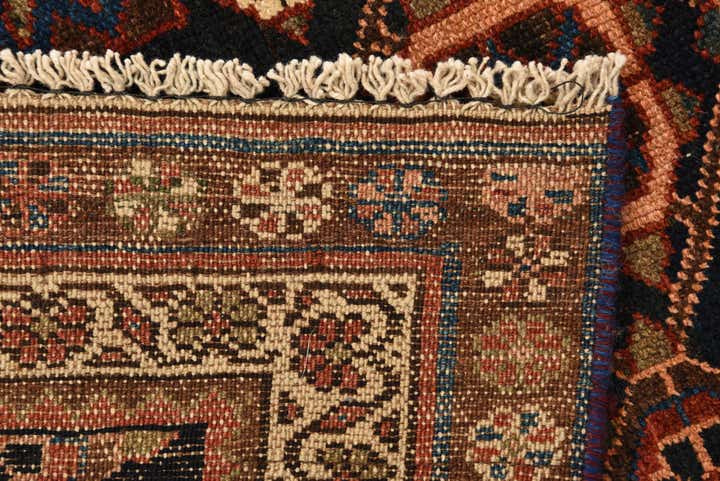 4' x 6' Hand Knotted Malayer Persian Wool Rug