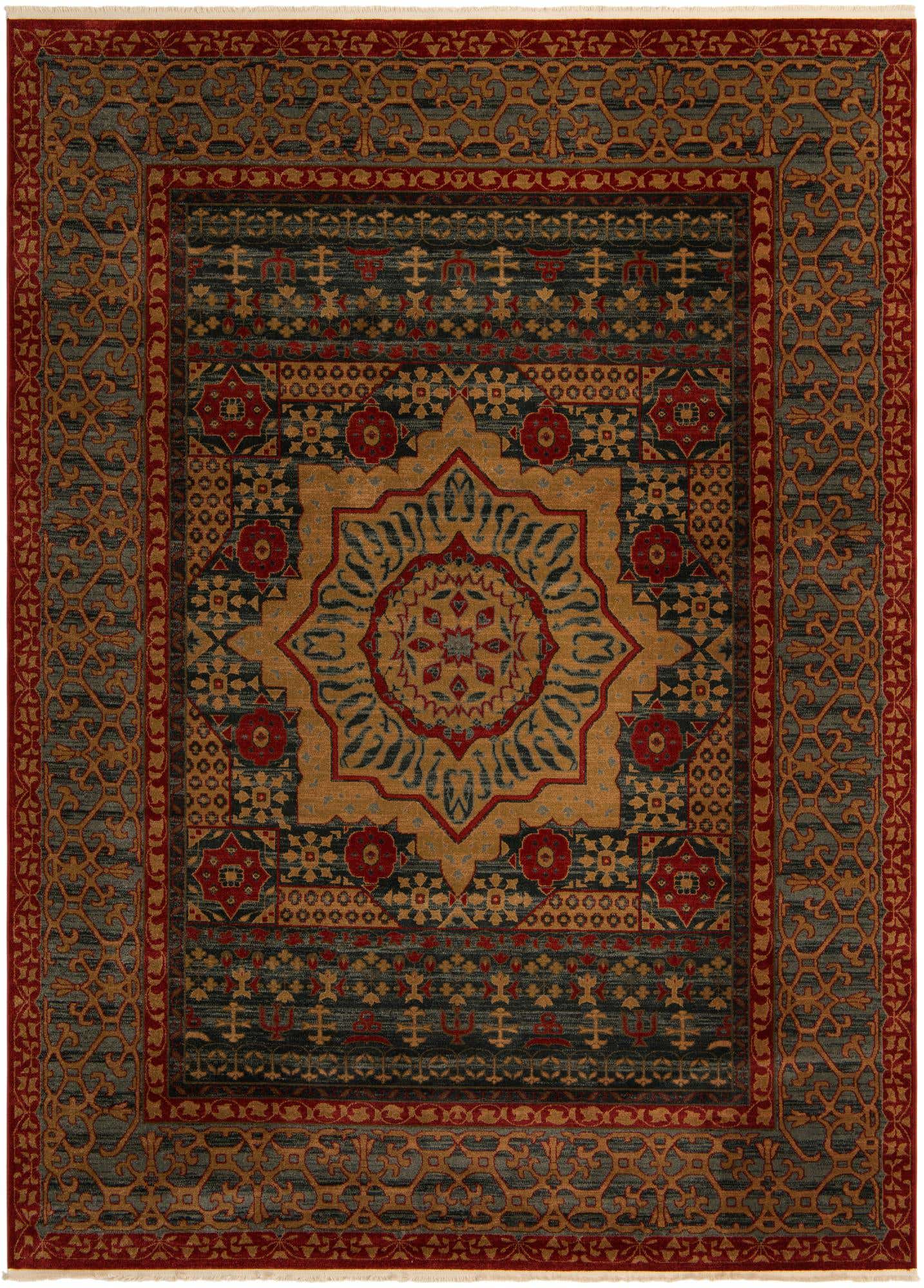 9' x 12' Mamluk Rug