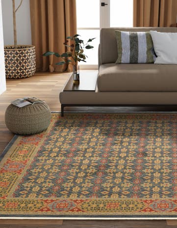 10' x 11' 4 Mamluk Rug