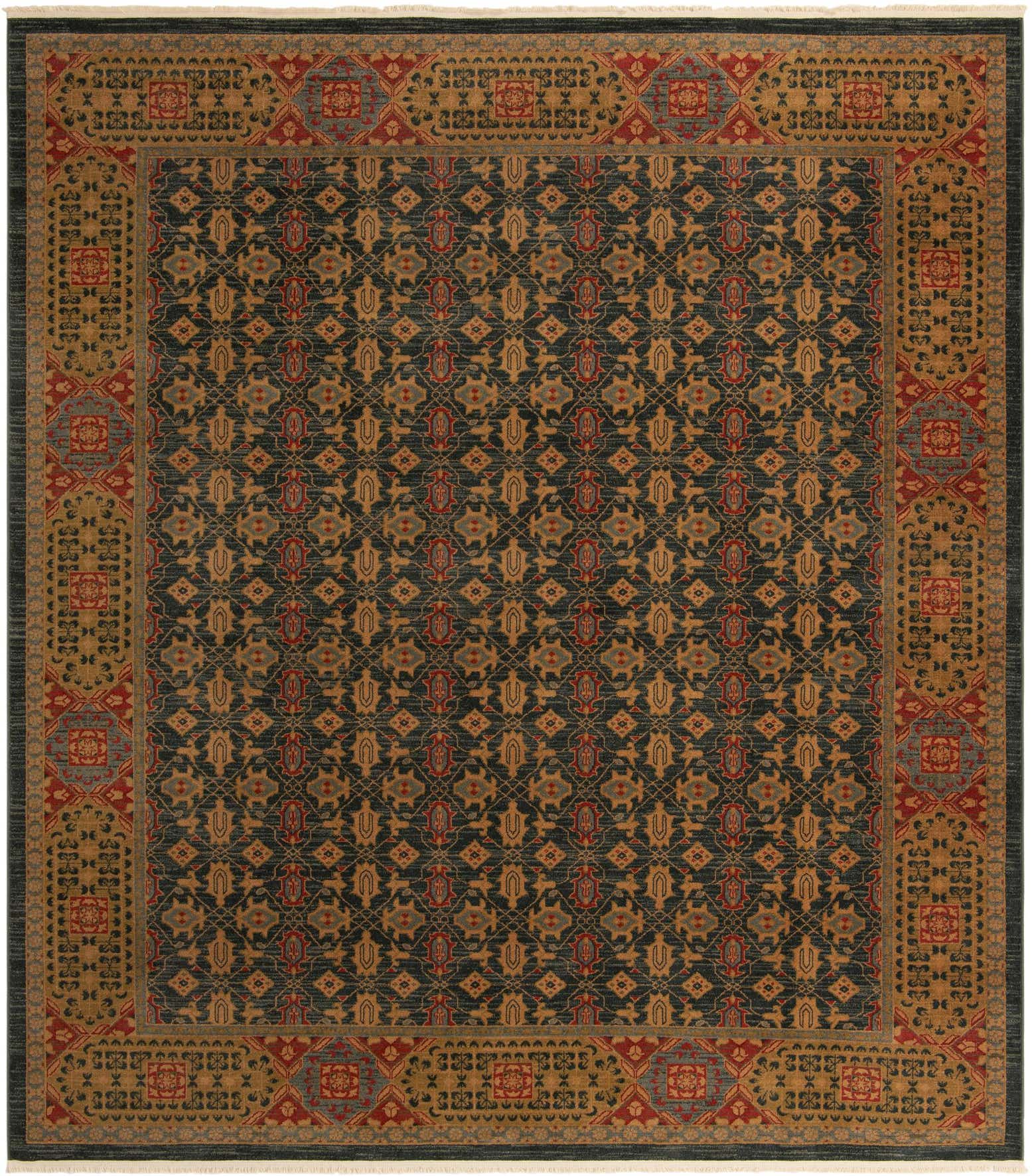 10' x 11' 4 Mamluk Rug