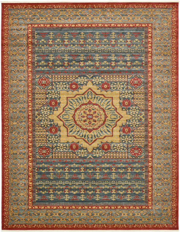 Detail image of 10' 8 x 16' 5 Mamluk Rug
