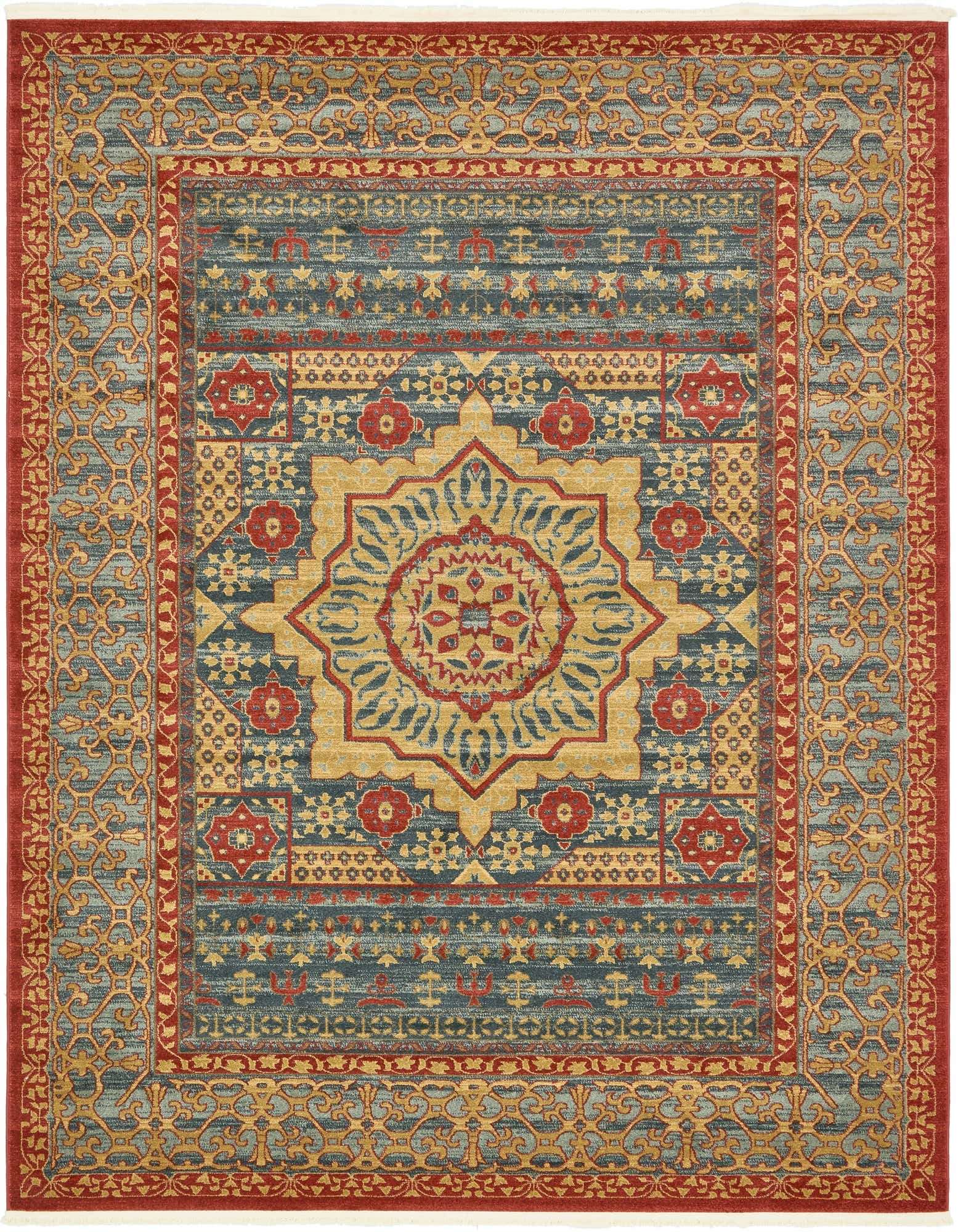 8' x 11' Mamluk Rug