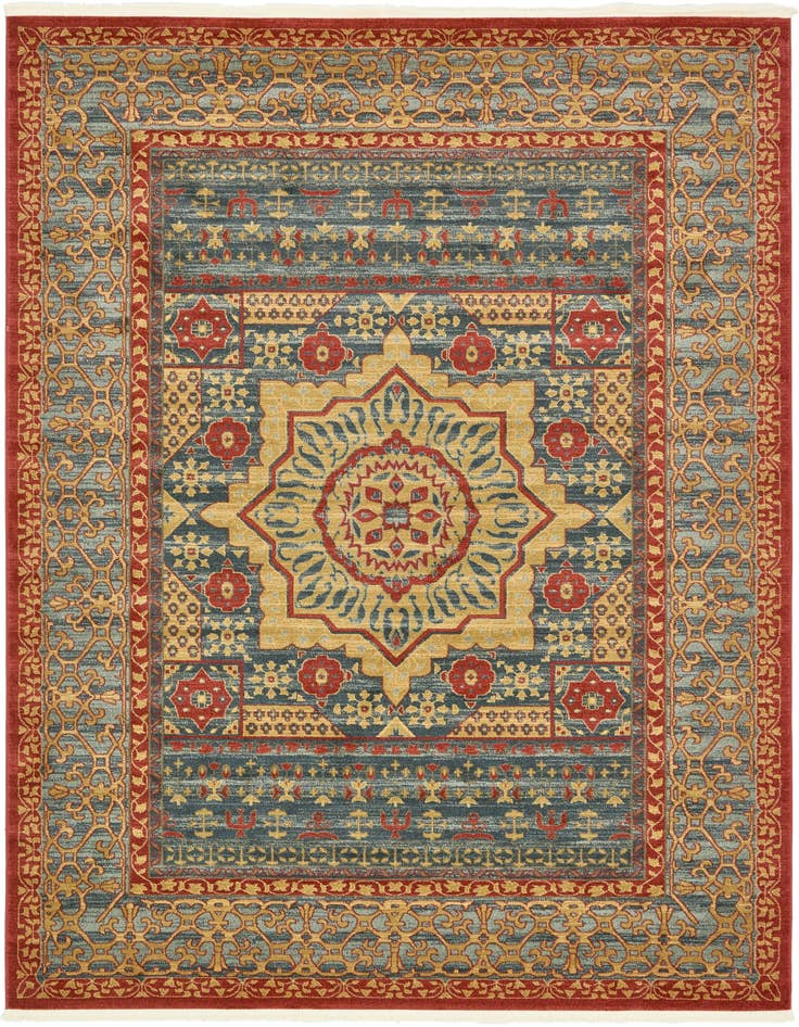 Detail image of 8' x 11' Mamluk Rug