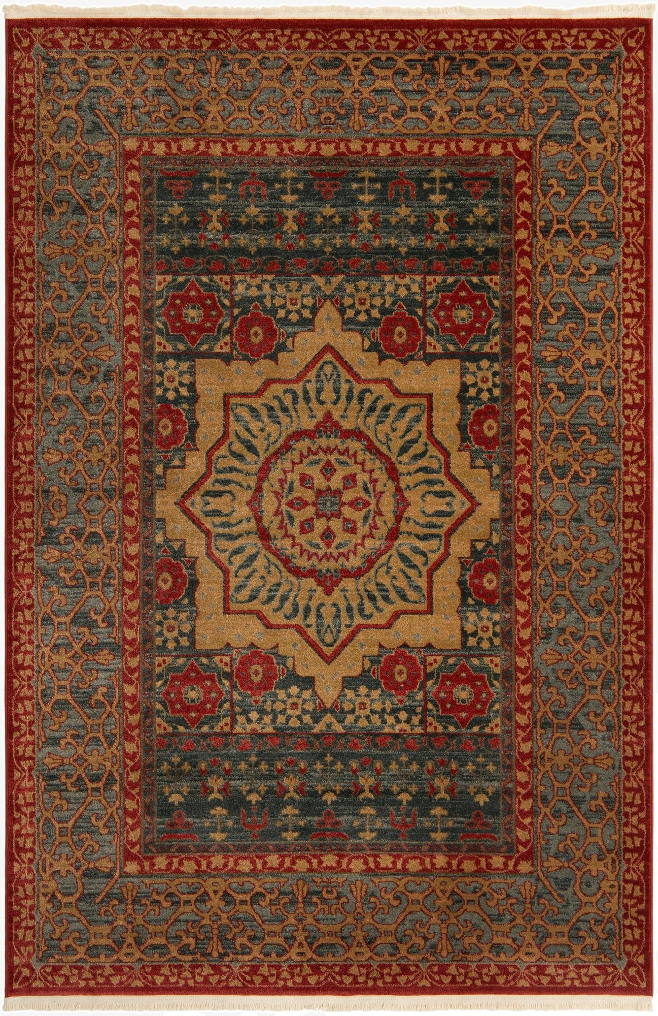 6' x 9' Mamluk Rug